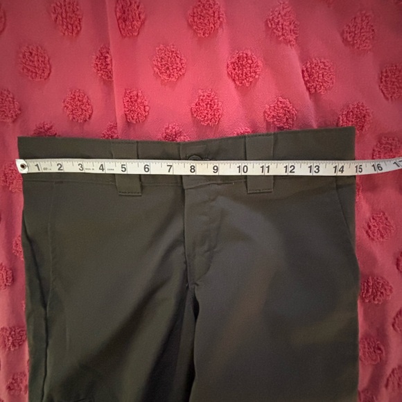 Dickies Flex Straight Pants Size 28 Mens Cargo Dark Olive Green Straight - Picture 9 of 11
